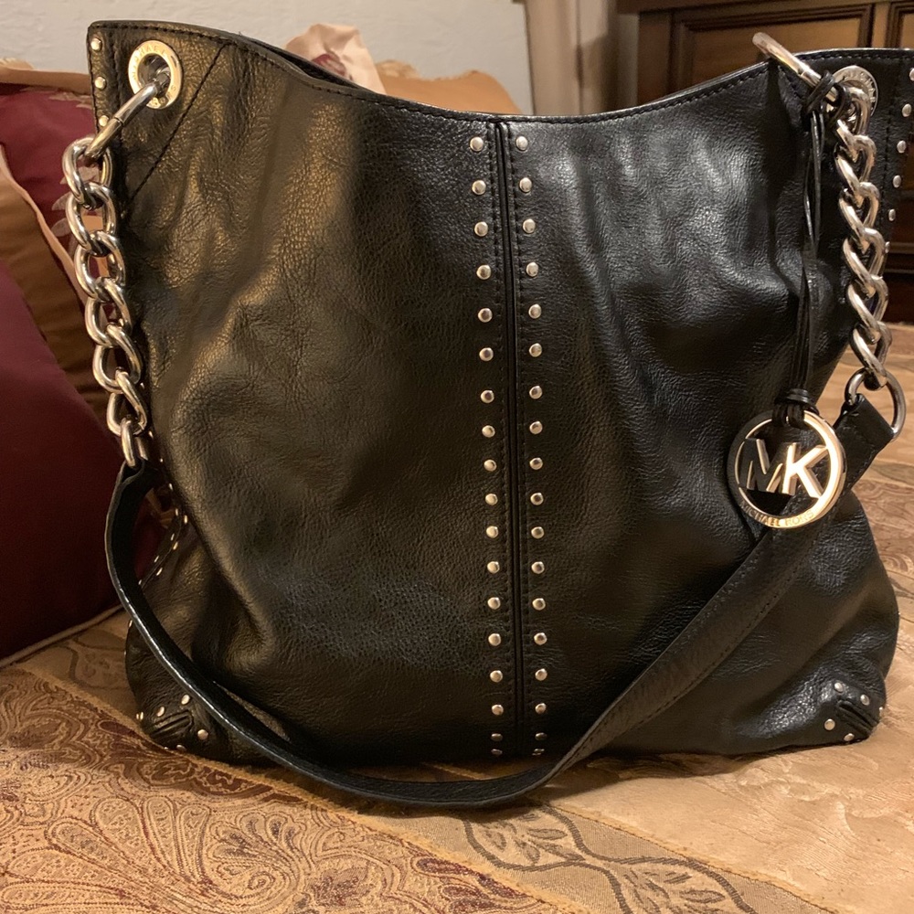 Michael Kors Uptown Astor Leather Handbag (EUC)🛍